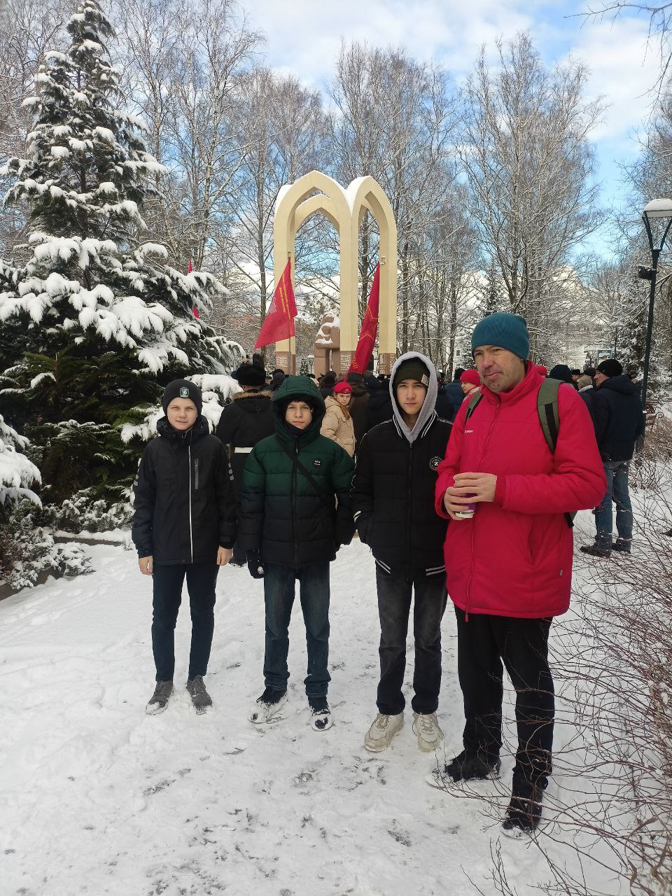 . В мероприятие в парке «Юность» приняли участие воспитанники МАУ ДО СШОР № 5 по футболу 